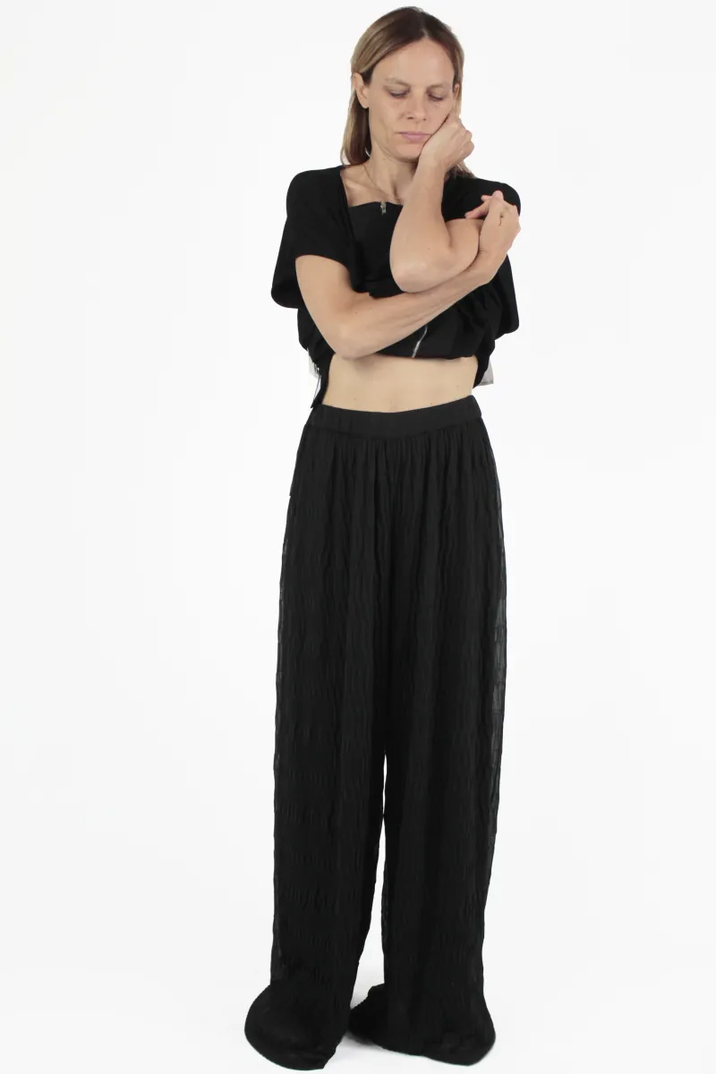 PierAntonio Gaspari PANTALONS Long Pants Plisse