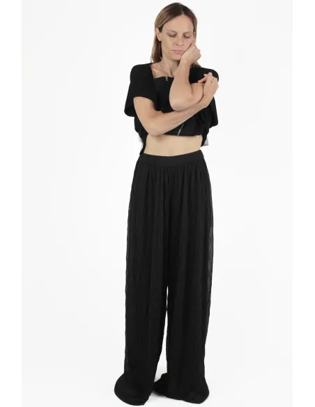 PierAntonio Gaspari PANTALONS Long Pants Plisse