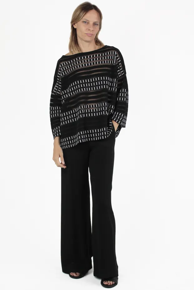 PierAntonio Gaspari CHANDAILS Pul Jacquard Plisse