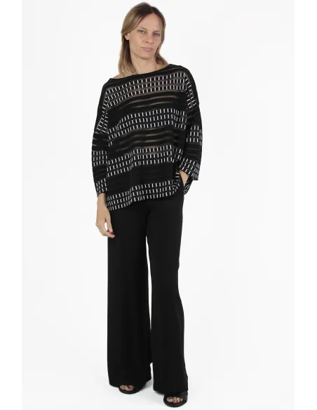 PierAntonio Gaspari CHANDAILS Pul Jacquard Plisse