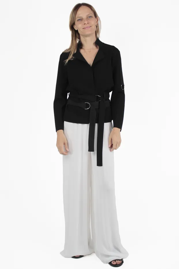 PierAntonio Gaspari CARDIGANS Metal Stretch Cardigan