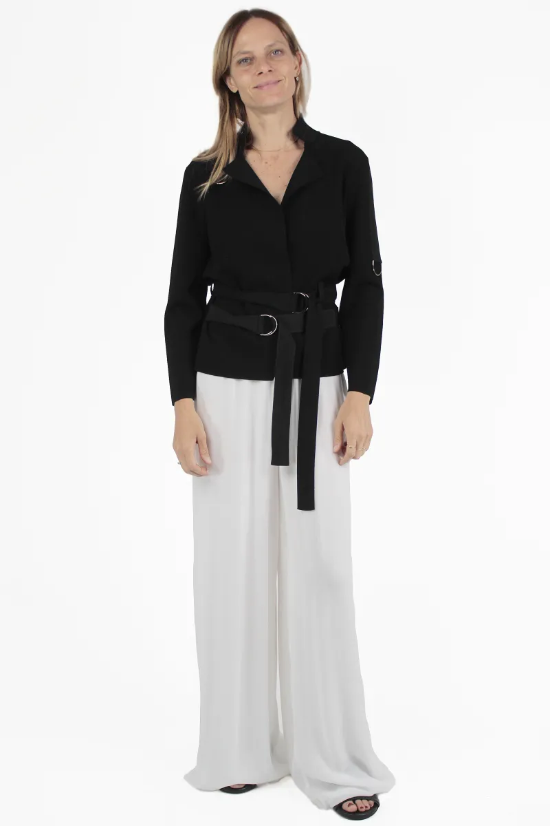 PierAntonio Gaspari CARDIGANS Metal Stretch Cardigan