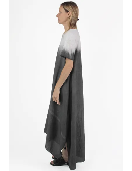 PierAntonio Gaspari ROBE Shaded Pinstripe Dress