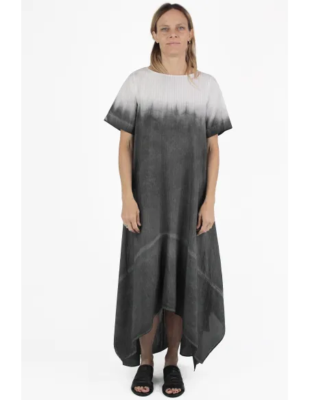PierAntonio Gaspari VESTIDOS Shaded Pinstripe Dress
