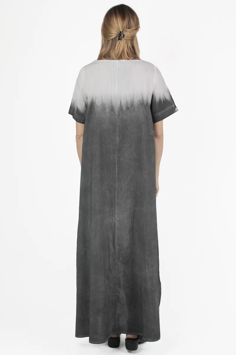 PierAntonio Gaspari ROBE Shaded Pinstripe Dress