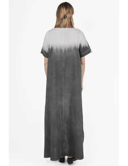 PierAntonio Gaspari VESTIDOS Shaded Pinstripe Dress