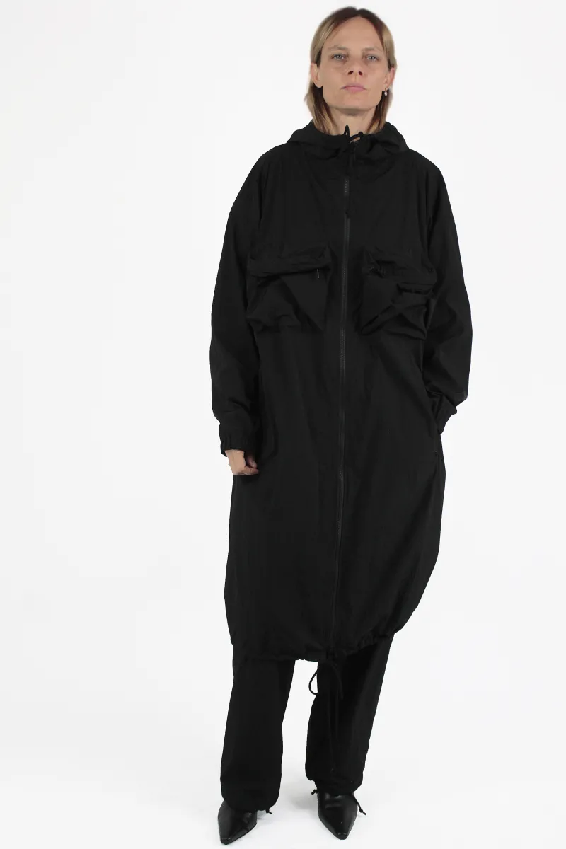 Yohji Yamamoto IMPERMEABLE U Zip Up Coat