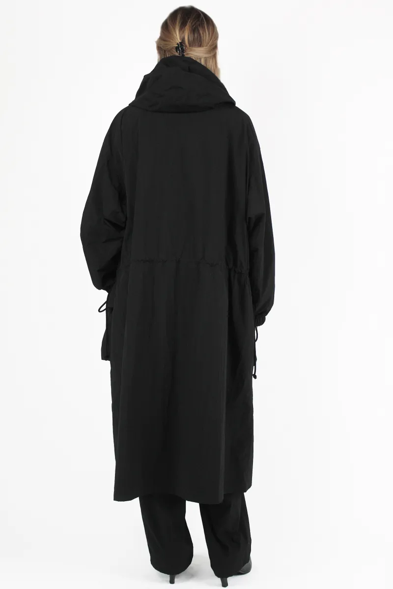 Yohji Yamamoto IMPERMEABLE Hooded Big Coat