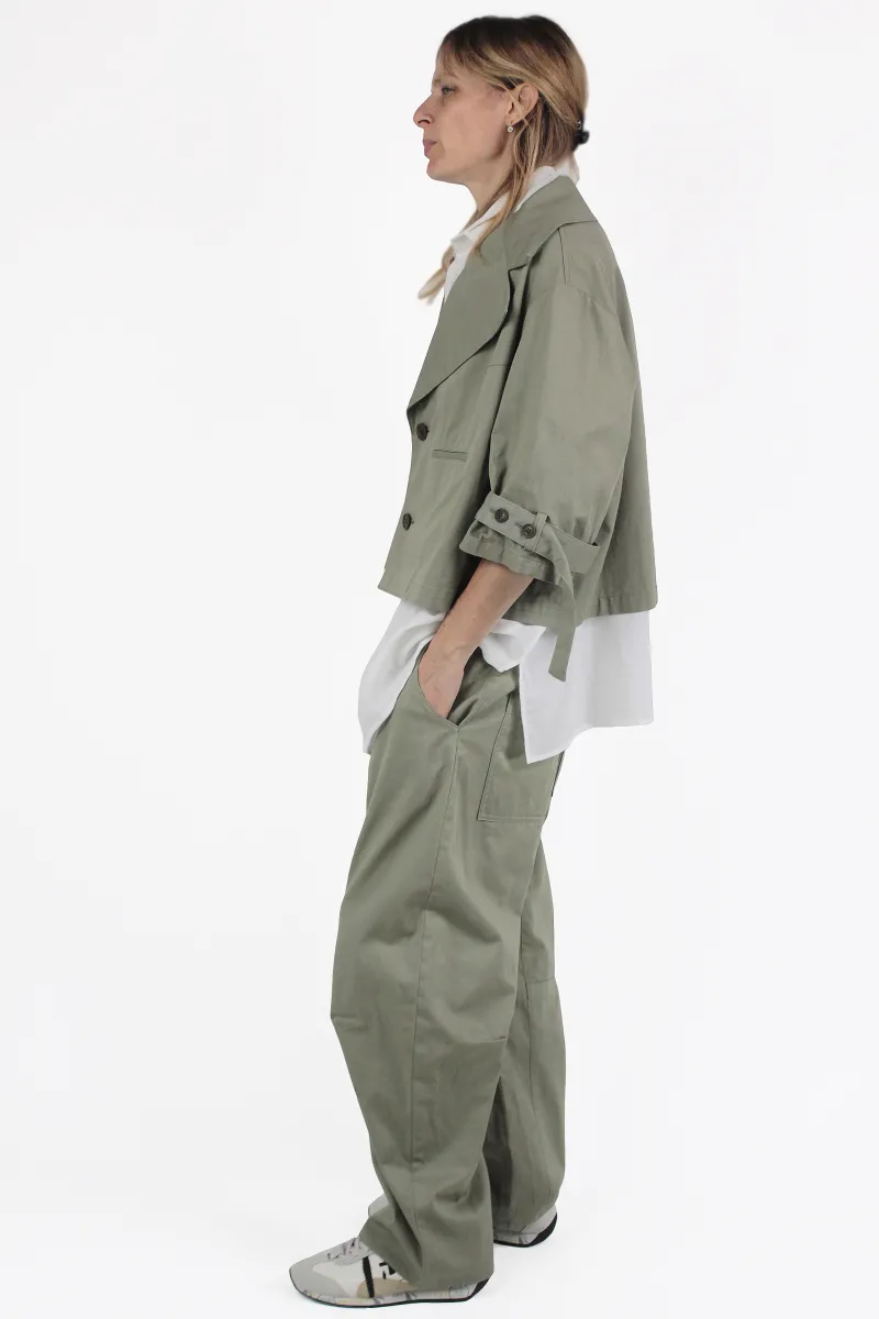 Yohji Yamamoto GIACCHE Wide Collar Jacket