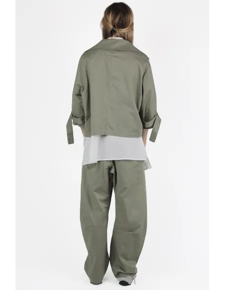 Yohji Yamamoto GIACCHE Wide Collar Jacket