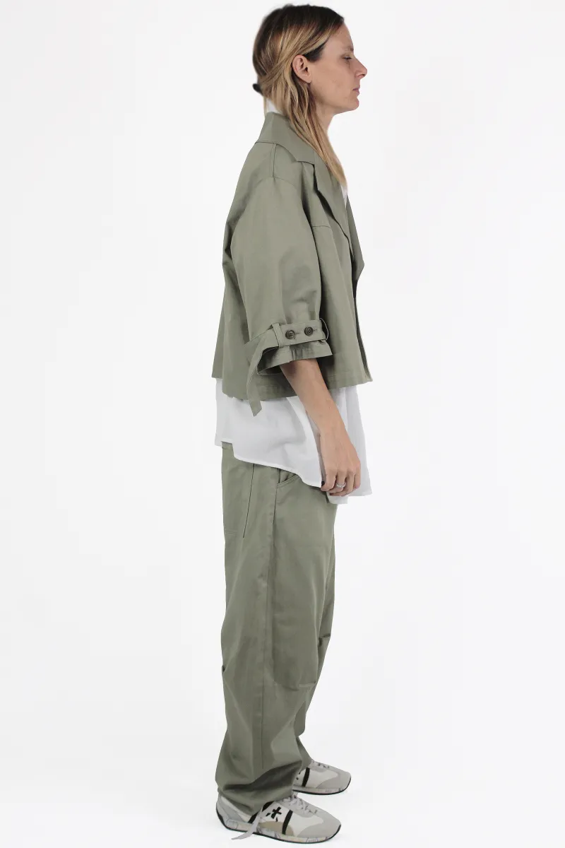 Yohji Yamamoto GIACCHE Wide Collar Jacket