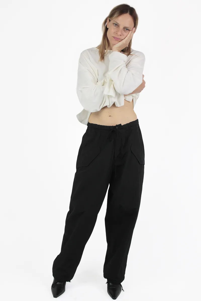 Yohji Yamamoto PANTALONI Draw String Pants