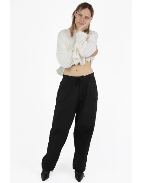 Yohji Yamamoto PANTALONI Draw String Pants