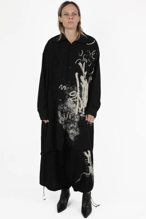 Yohji Yamamoto CHEMISES Collar Big Shirt