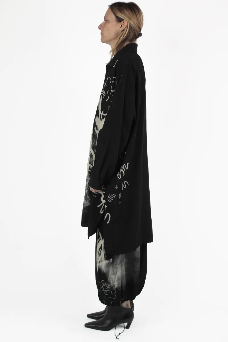 Yohji Yamamoto シャツ Collar Big Shirt