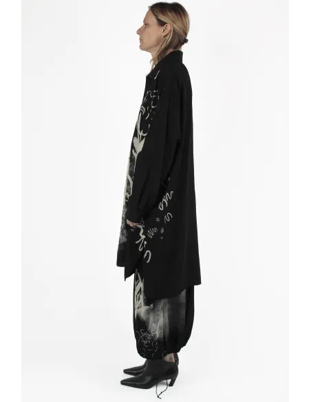 Yohji Yamamoto HEMDEN Collar Big Shirt