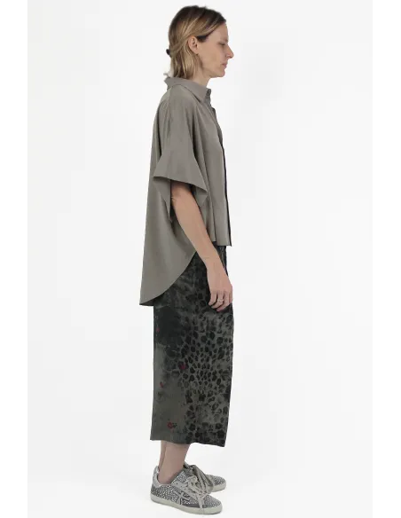 Yohji Yamamoto CHEMISES Short Cuffs Blouse