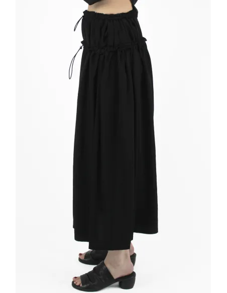 Yohji Yamamoto GONNE Double Gathered B Skirt