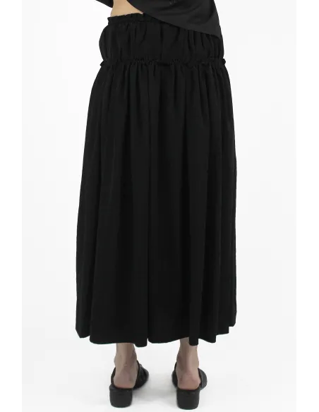 Yohji Yamamoto GONNE Double Gathered B Skirt