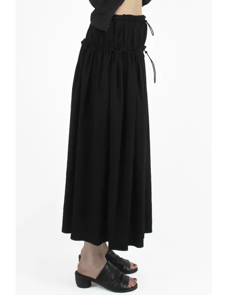 Yohji Yamamoto GONNE Double Gathered B Skirt