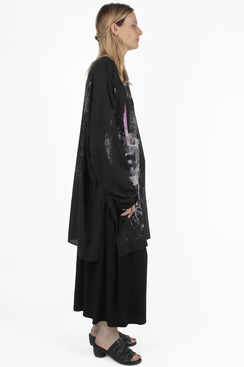 Yohji Yamamoto MAGLIE U-Pull Painted Sweater