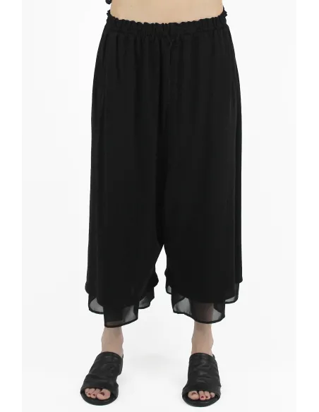 Yohji Yamamoto HOSE Gathered Double Pants