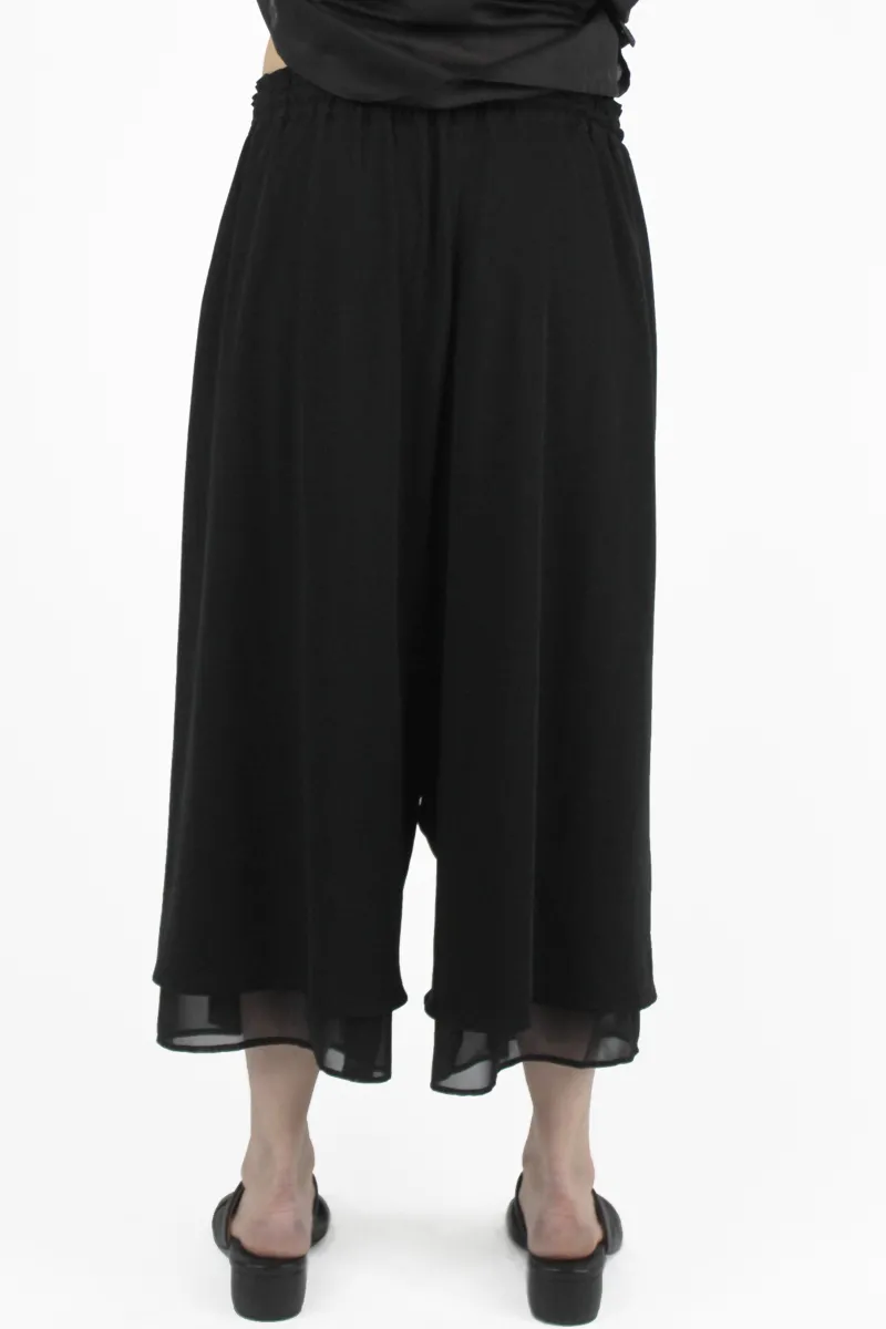 Yohji Yamamoto HOSE Gathered Double Pants