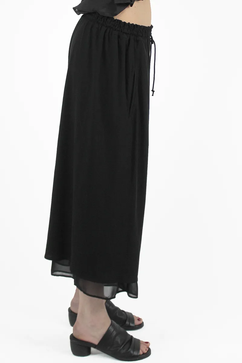 Yohji Yamamoto HOSE Gathered Double Pants
