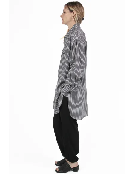 Yohji Yamamoto 衬衫 Square Collar G Shirt