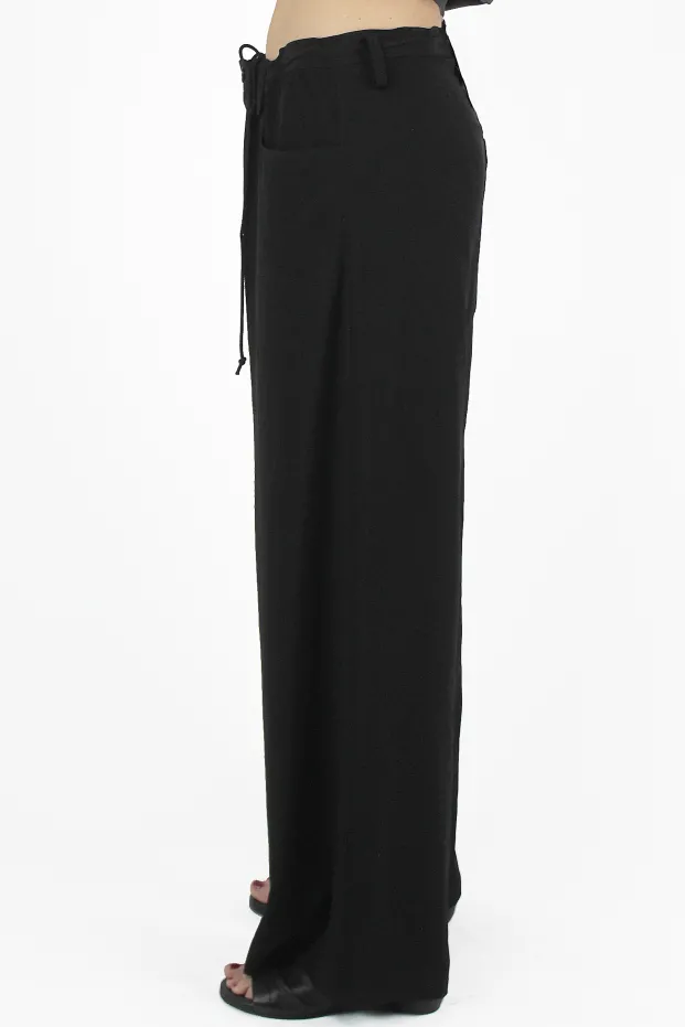 Yohji Yamamoto PANTALONI Long Straight Pants 2