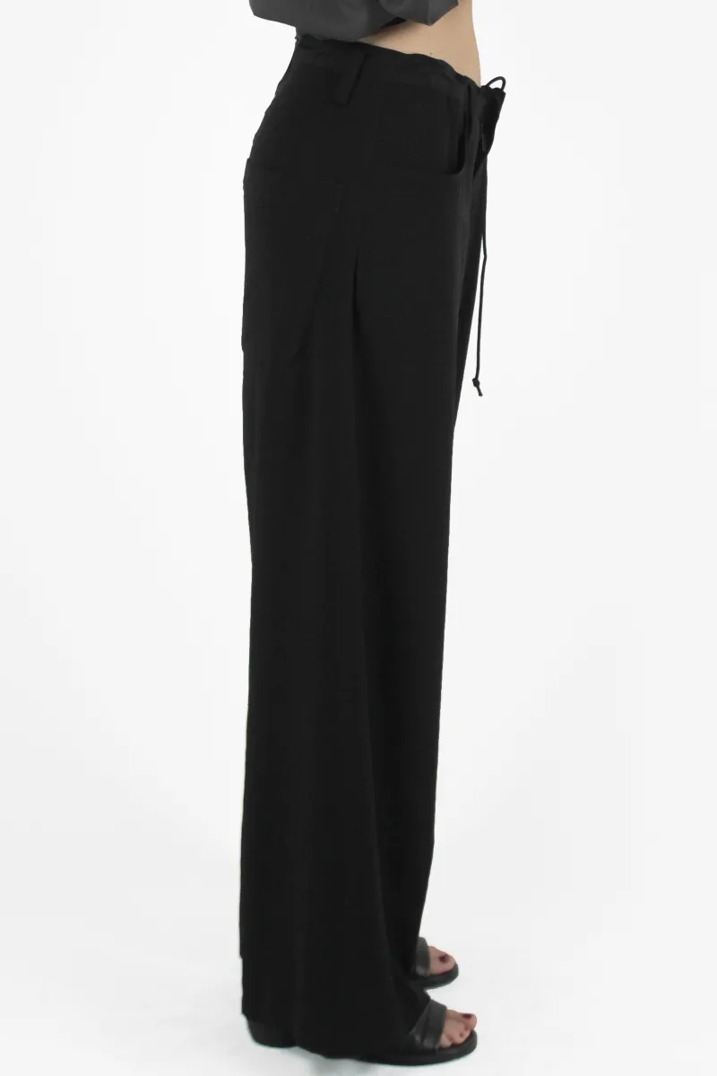 Yohji Yamamoto PANTALONI Long Straight Pants