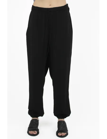 Yohji Yamamoto PANTALONI U-JOGGER P Black