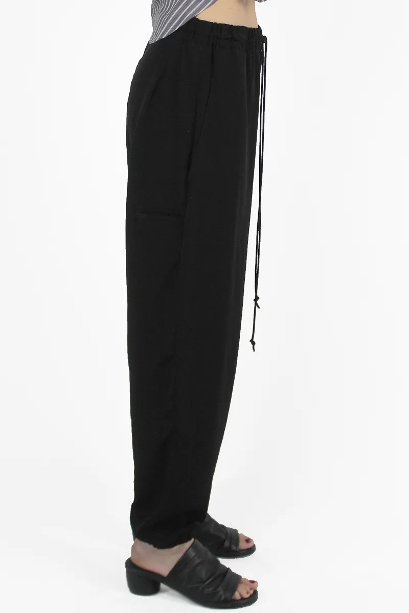 Yohji Yamamoto HOSE U-JOGGER P Black