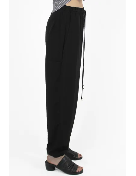Yohji Yamamoto HOSE U-JOGGER P Black