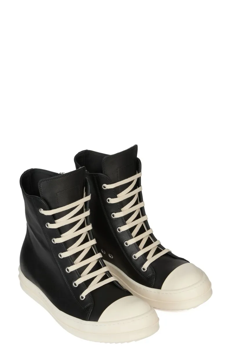 Rick Owens 운동화 High Leather Sneaks