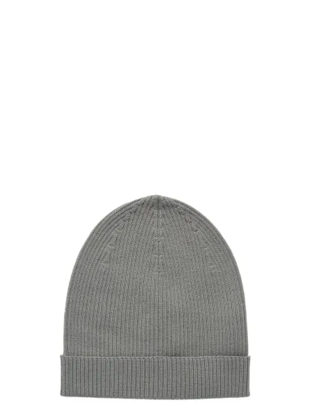 Rick Owens 모자 Ribbed Beanie Hat