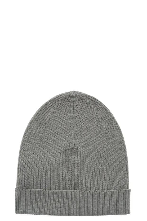 Rick Owens 帽子 Ribbed Beanie Hat 2
