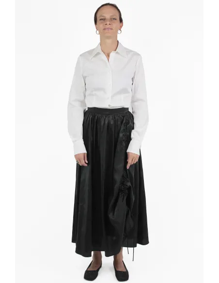 antonio marras GONNE Long Lace Skirt