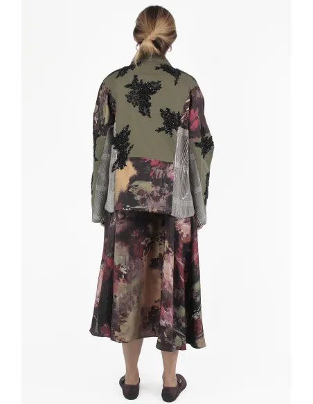 antonio marras JACKEN Military Embroidery Parka