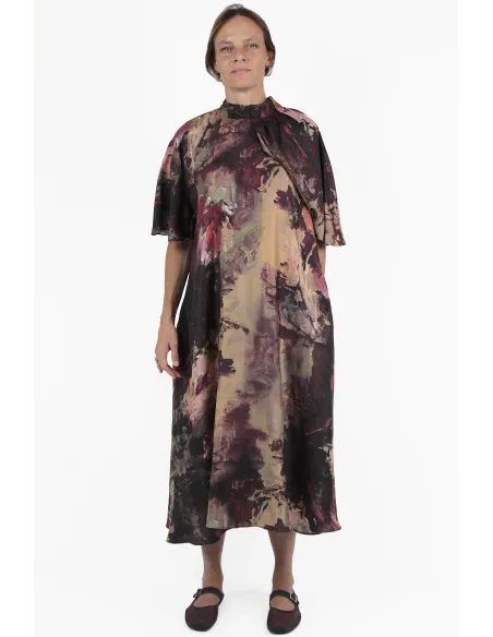 antonio marras ABITI Burgundy Midi Dress
