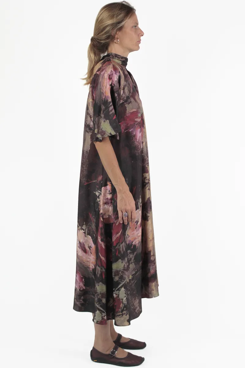 antonio marras ABITI Burgundy Midi Dress