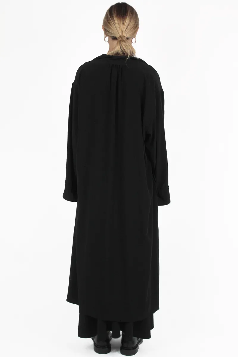 Yohji Yamamoto 衬衫 Gather Collar Dress