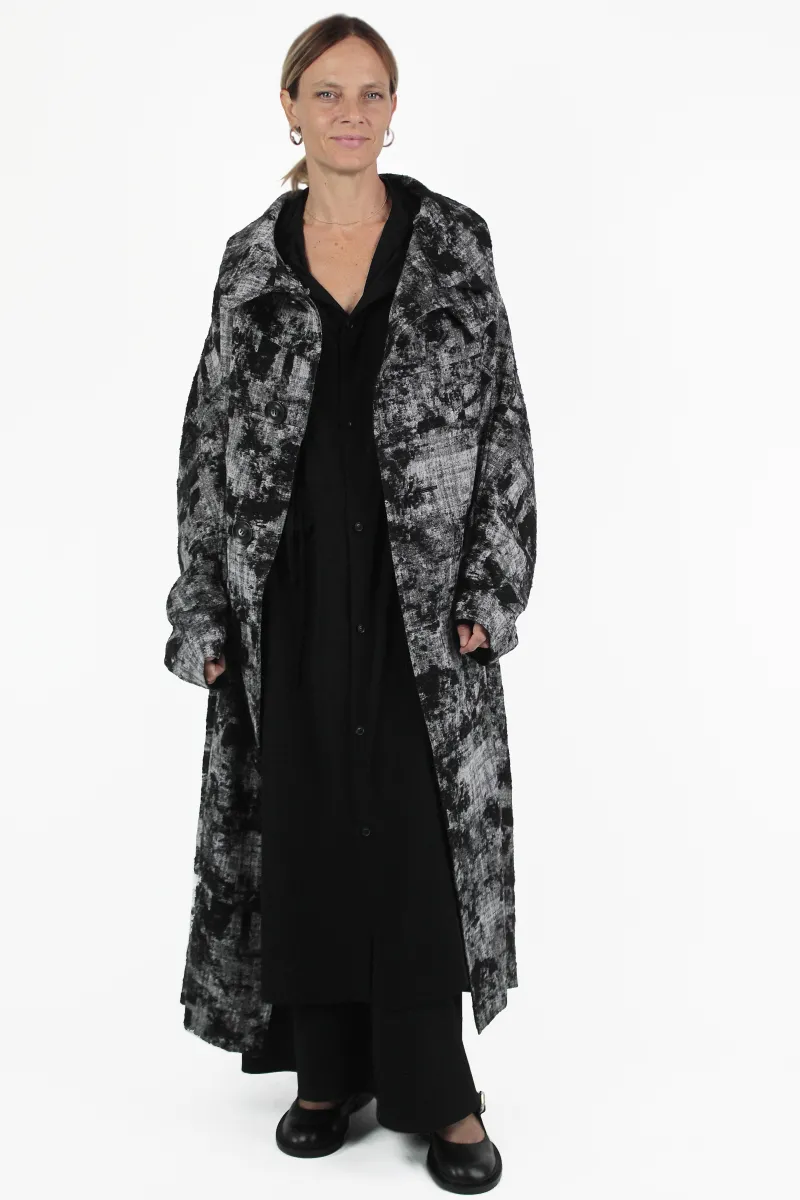 Yohji Yamamoto MANTEL Long Cape Coat