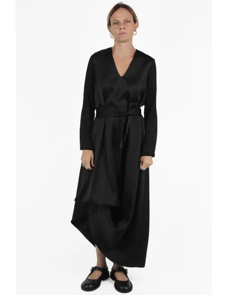 La haine Inside Us 服 Asymmetric Long Dress