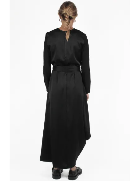 La haine Inside Us KLEID Asymmetric Long Dress