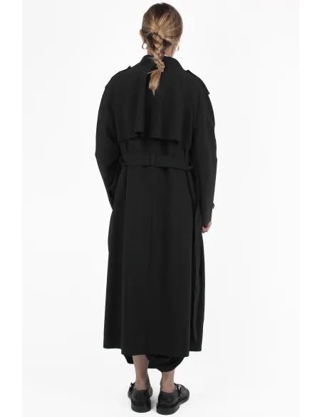 High CAPPOTTI Smuggler Long Overcoat