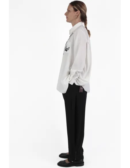 High HEMDEN Thankyou Print Shirt