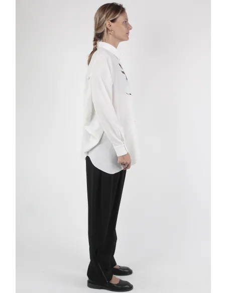High HEMDEN Thankyou Print Shirt