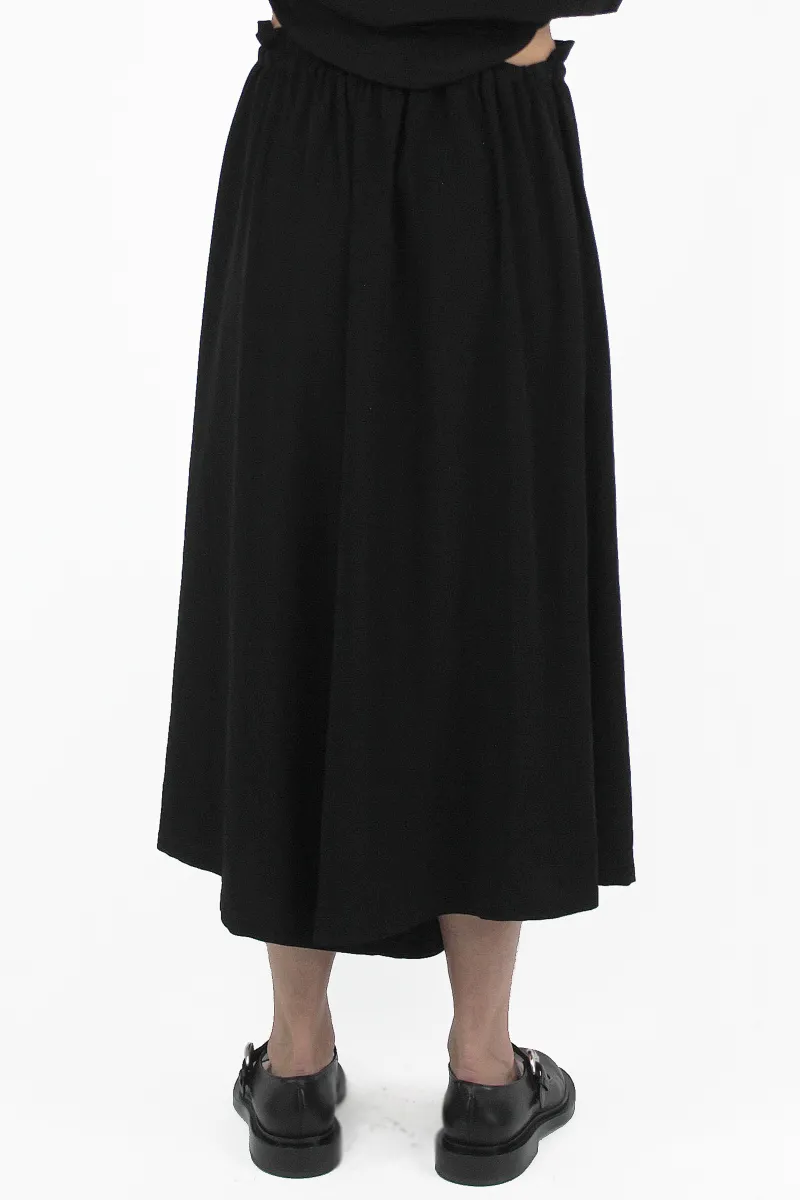 Yohji Yamamoto HOSE Slit Gather Pantskirt