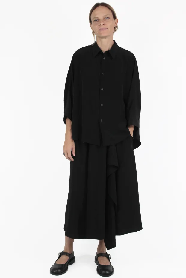 Yohji Yamamoto CAMICIE Sleeve Cape Shirt